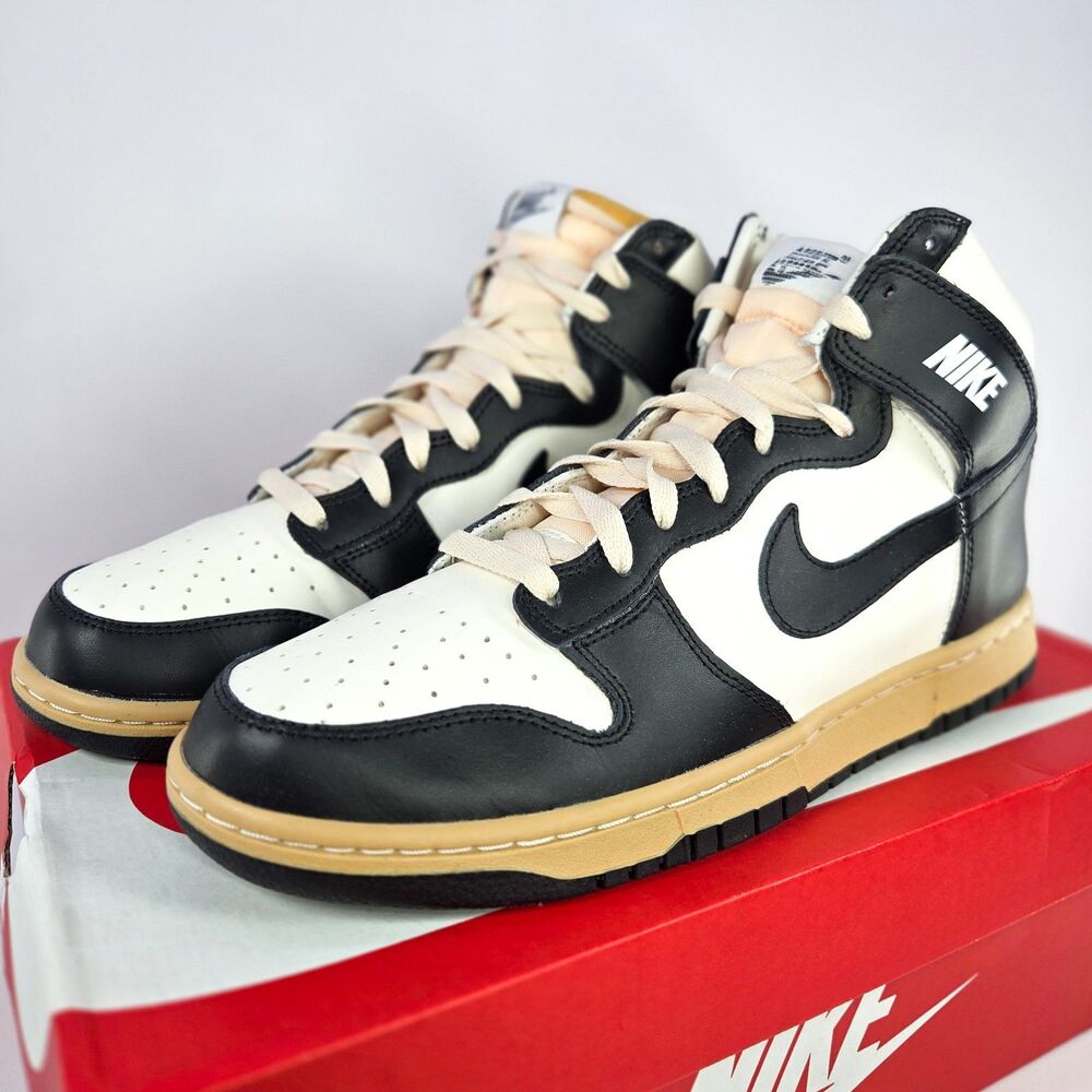 Nike Dunk High SE DZ4732-133 Women’s 11.5 Men’s 10 Sail Black Sesame OG All